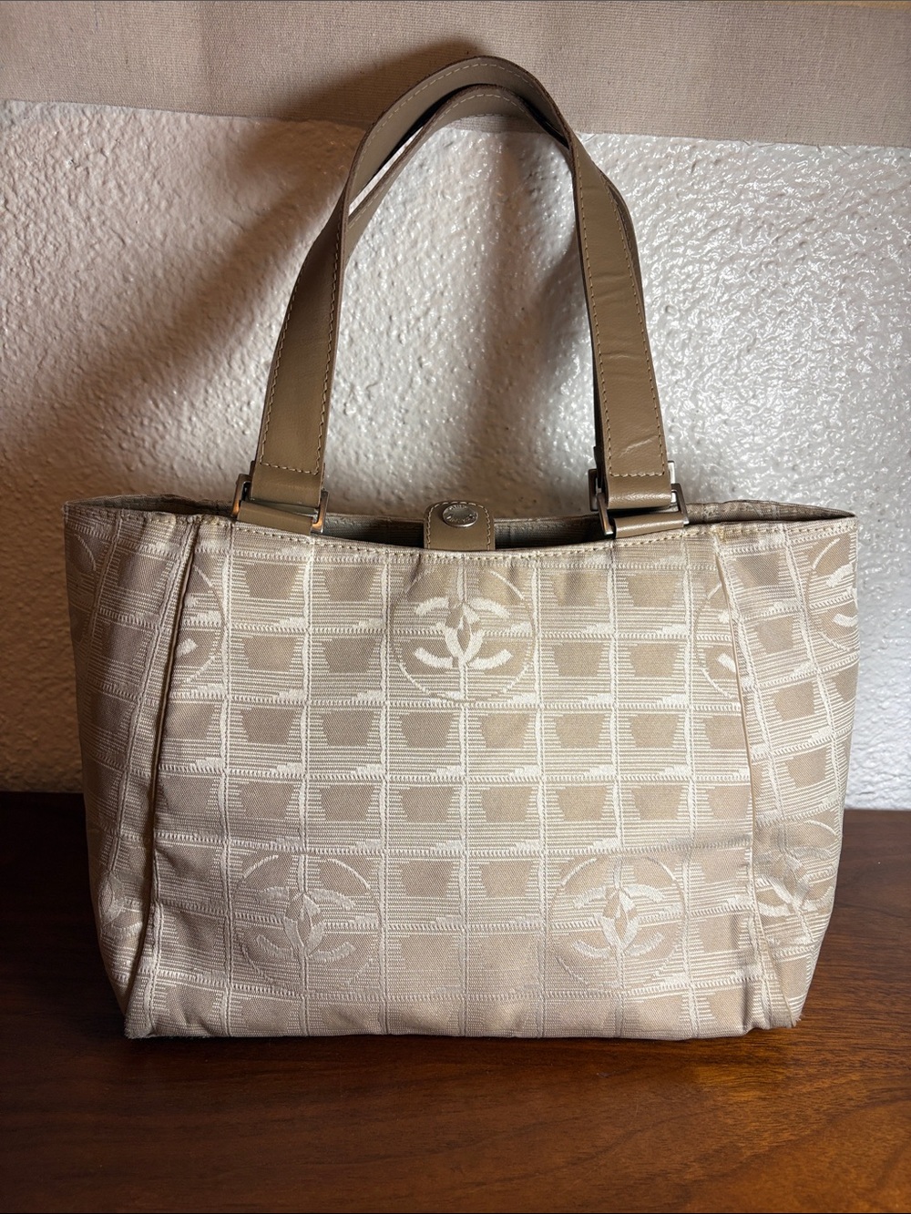 Chanel Travel Ligne Tote Bag - Neutral
